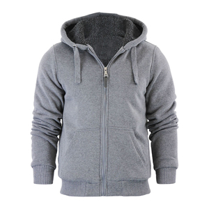 Wholesale Fleece Sweater Fashion Casual Custom Logo Hoodie Sweatshirts Men 100% Cotton Blank Hoodies - Product Image 6