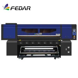 Heavy Duty Feeding and Taking up System Fedar Heat Transfer Printer 6198E