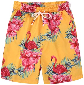 กางเกงขาสั้นผ้าคอตตอนของผู้ชาย,เสื้อแขนสั้นมีกระดุมครึ่งแขนสำหรับฤดูร้อนพิมพ์ลายฮาวายใหม่ปี2022 - Product Image 3