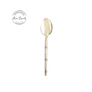 Cuillère à café polie miroir en acier inoxydable polyvalente écologique Cuillère à mesurer à long manche Matériau PC - Product Image 5