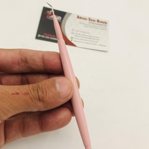 Peach <b>Nude</b> Coated Stainless Steel Lash Lifting & Separating Tool Effective Eyelash Lifting Perming Tool - Product Image 1