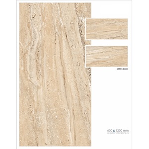 Baldosas de Porcelana Esmaltada con Aspecto de Mármol de Carrara, Totalmente Pulida, 60x120cm - Product Image 1