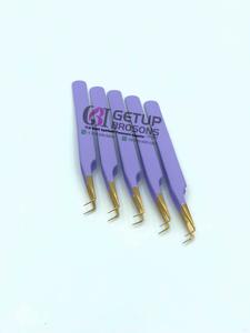 ขายส่ง แหนบดัดขนตาปลายทองคำเคลือบสีม่วง 90 องศา รุ่น GBI-EET-1324 ยี่ห้อ GETUP BROSONS IMPEX ผลิตจากสแตนเลสสตีลป้องกันไฟฟ้าสถิต - Product Image 5