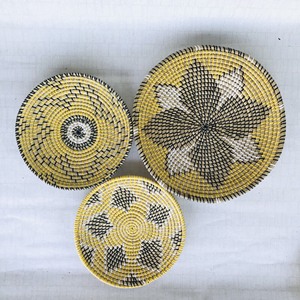 ชุดตะกร้าแขวนผนังหญ้าทะเล7ชิ้นตะกร้าหญ้าทะเลสำหรับตกแต่งบ้านทำด้วยมือในเวียดนาม - Product Image 5