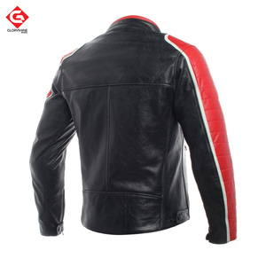 Custom Windbreaker Riding Motorcycle Biker Jacket <b>Real</b> Leather Sheep Skin <b>Men</b> Motorbike Jacket <b>Black</b> Slim Fit Motorcycle Jackets - Product Image 5