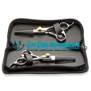 Ciseaux de barbier professionnels de haute qualité avec vis réglable, ciseaux de coiffure en gros pour usage en salon, extra-affûtés par Life Care Inst - Product Image 6