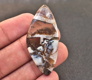 Scheelite Cabochon พลอยสีฟ้าแบบตุรกี,พลอยสีฟ้าคุณภาพสูงลายลูกไม้สีฟ้า Rhodochrosite - Product Image 5