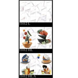 กระเบื้องผนังเซรามิก30x45cm สีขาวอิงค์เจ็ท3D - Product Image 3