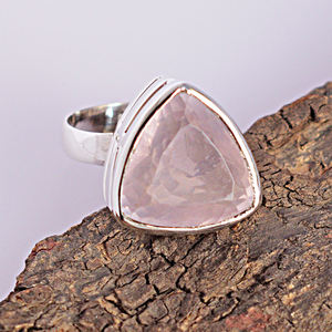 แหวนควอตซ์ลายกุหลาบดีไซน์เนอร์สายคาดคุณภาพสูงเครื่องประดับชั้นดีในอัตราที่เหมาะสมผู้จำหน่าย925เงินสเตอร์ลิงขายส่งอัญมณีใหม่ n/a - Product Image 4