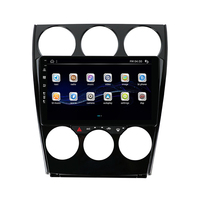 Navigation de véhicule d'approvisionnement d'usine intégrée 9 "2 Din autoradio voiture image de recul RDS/FM lecteur multimédia de voiture pour Mazda 6