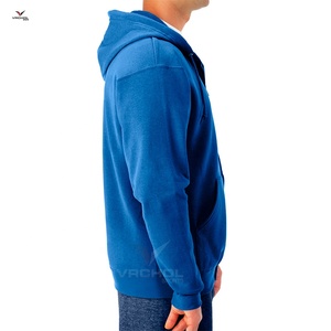 Sudadera con capucha de felpa personalizada de alta calidad para hombres, diseño de punto bordado, método de tejido sostenible antiencogimiento y antiarrugas - Product Image 5