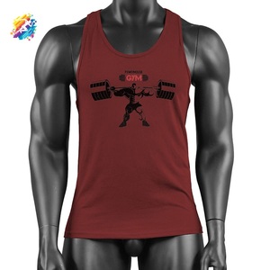 2026 Summer Bodybuilding Tank Top Men's 100% Cotton Fitness Workout <b>Stringer</b> Gym <b>Vest</b> Anti-Pilling Breathable Quick Dry - Product Image 3