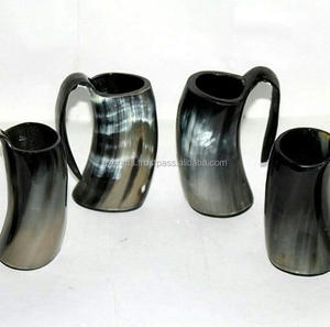 แก้วเบียร์ไวกิ้งฮอร์นดื่มไวกิ้งทำจากเขาธรรมชาติ - Product Image 5