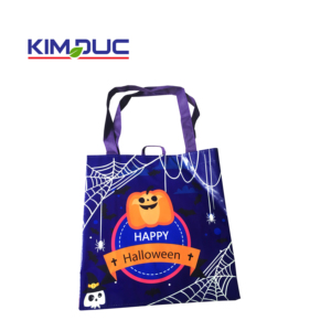 Sacs non tissés écologiques réutilisables d'Halloween colorés et recyclables pour la promotion industrielle des enfants - Product Image 3