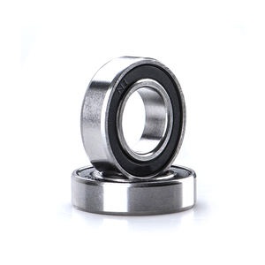 Rodamiento de bolas de pared para bicicleta, pieza de rodamiento de una sola fila, sección delgada, 6800 ZZ, 2RS - Product Image 1