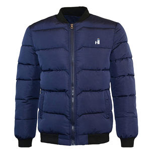 Chaqueta de burbuja de invierno para hombre de diseño OEM personalizado de alta calidad con cuello levantado con capucha transpirable y secado rápido todos los tamaños disponibles - Product Image 1
