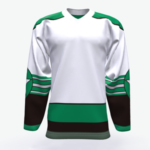 Maillot de hockey sur glace classique personnalisable, équipe, club, ligue, broderie, sublimation, couture, conception gratuite, couleurs personnalisées, service OEM - Product Image 1