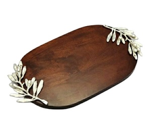 ชามไม้พร้อมเครื่องตกแต่ง - Product Image 6