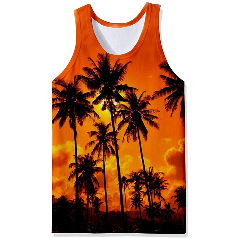Custom fitness sexy mens gym clothes cotton undershirt sleeveless fitted men tank top Muscle Fitness Bodybuilding Gym Clothing