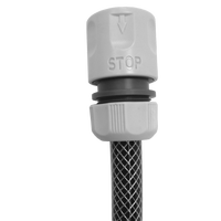 User-Friendly BS standar ABS plastik irigasi taman selang konektor fungsi berhenti air 1/2 "5/8" Diameter Rentang