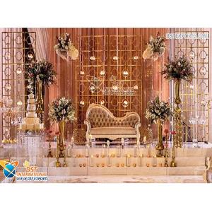 New Modern Candle Wall at Best Price Gold Metal Candle Wall <b>Backdrop</b> <b>Stand</b> Christian Wedding Stage <b>Backdrop</b> Candle Wall - Product Image 1