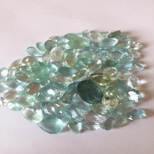 พลอยอความารีนธรรมชาติอัญมณีทรงหลวมสีเขียวตัดรูปไข่พร้อมใบรับรอง IGI - Product Image 3