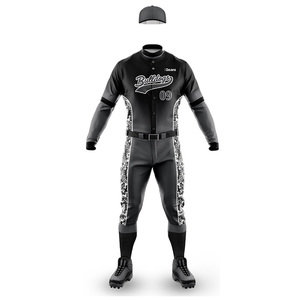 OEM personalizado Unisex 100% poliéster béisbol Jersey camisas rayas liso sublimación transpirable XXXL de talla grande ropa deportiva - Product Image 5