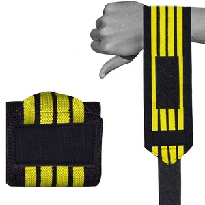 Poignets de Fitness de haute qualité pour le soutien du poignet de dynamophilie avec des boucles de pouce enveloppes de poignet d'entraînement de gymnastique pour la sangle d'haltérophilie - Product Image 1