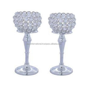 Support de bougie décoratif en aluminium fait main, écologique, durable, élégant pour la décoration de la maison - Product Image 6