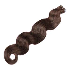 Cinta de pelo Remy virgen 100%, extensiones de cabello Natural, cinta rusa - Product Image 2