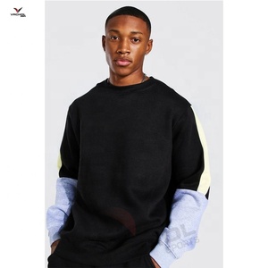 Chándal de lana de invierno de talla grande para hombre, Sudadera con capucha con bordado de sólido logotipo personalizado de patrón XS 6XL, hilo teñido antiretráctil - Product Image 3