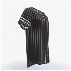 Camisetas de béisbol personalizadas OEM, Camisa de algodón, tira de sublimación, logotipo bordado, nuevo estilo - Product Image 5