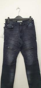 Pantalones Jogger de Mezclilla Elástica para Hombre, de Alta Calidad, con Etiquetas de Marca, Cierre de Botones, Casuales, de Algodón, para Viajes, Lote de Stock de Bangladesh - Product Image 4