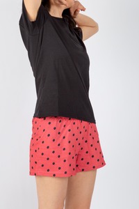 Nueva Llegada, Ropa de Dormir Informal y Cómoda para Mujer, Cuello en V, Manga Corta, Transpirable, 100% Algodón, para Adultos - Product Image 2