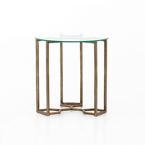 Table de centre luxueuse en métal avec miroir au design moderne fait à la main Style traditionnel de qualité supérieure Unique pour un usage domestique en gros - Product Image 5