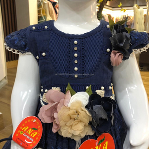 Cotton Crush Ren Áo Dài Cho Bữa Tiệc Hàng Mới Về Trẻ Em Bông Áo Dài Thiết Kế Bông Áo Dài Thiết Kế - Product Image 3