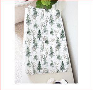 Housse de matelas à langer, en coton doux, pour bébé - Product Image 1