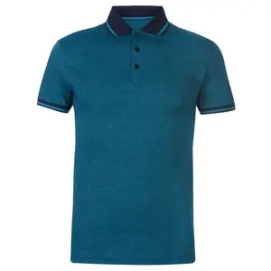 Polo de talla grande para hombre, ropa de moda, polo de golf, polo de algodón de color puro, camiseta en blanco, nuevo diseño - Product Image 1