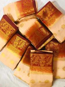 Sarees de seda de arte al por mayor - Product Image 5