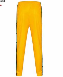 กางเกงวอร์มผู้ชายเอวสูงแบบสั่งทำพิเศษ กางเกงจ็อกเกอร์ลำลองแบบซ้อนทับ แต่งขอบขา กางเกงที่ปรับแต่งได้ ผ้าคอตตอนเทอร์รี่ - Product Image 5