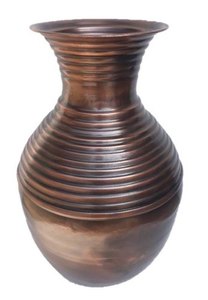 Vevor — Vase à fleurs marbré en Aluminium, grand ornement de Table, décoration élégant et en métal, centre de Table, pour mariage - Product Image 3