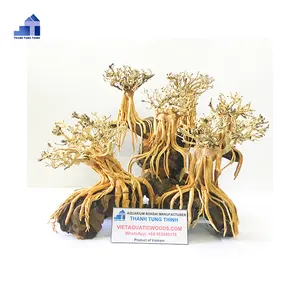Melhores itens qualidade aquário bonsai troncos para decoração do aquário WhatsApp: + 84 961005832