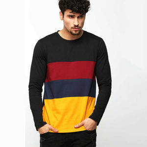 เสื้อยืดแห้งเร็วสำหรับผู้ชาย,เสื้อยืดฤดูหนาวคอกลมแขนเต็ม - Product Image 4