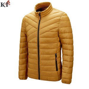 KEVEN IMPEX Classic Comfortable Eco-Friendly Breathable Winter Flight Puffer Jacket Custom Women <b>Men</b> Stand Reversible 100% Silk - Product Image 4