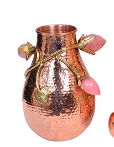 Cuenco de cobre para servir comida, tazón decorativo de cocina - Product Image 4