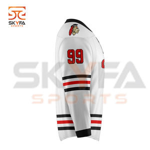 Sweat à capuche en polaire pour hockey sur glace, sweat-shirt personnalisé par Sublimation, jersey, nouveau design - Product Image 6