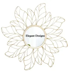 Elegant Designer Wall Mirror Classic Luxury Handmade Wall Mirror Best Selling Decorative Inexpensive Wall Hanging Mirror - Product Image 1