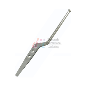 Yasargil-Forceps de tejido de agarre tumoral, Micro bayoneta, pinzas de Neuro - Product Image 1