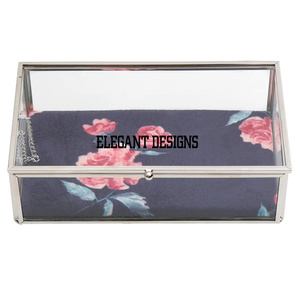 Nouveauté Boîte à bijoux en métal classique fantaisie couleur or faite à la main avec deux tiroirs Offre Spéciale de vente chaude écologique - Product Image 6