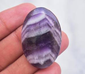 Lote de Gemas Sueltas de Amatista Chevron Natural de Alta Calidad, Opalescente, 30-55mm, Venta al Por Mayor para Fabricación de Joyas y Dentaduras Postizas - Product Image 5